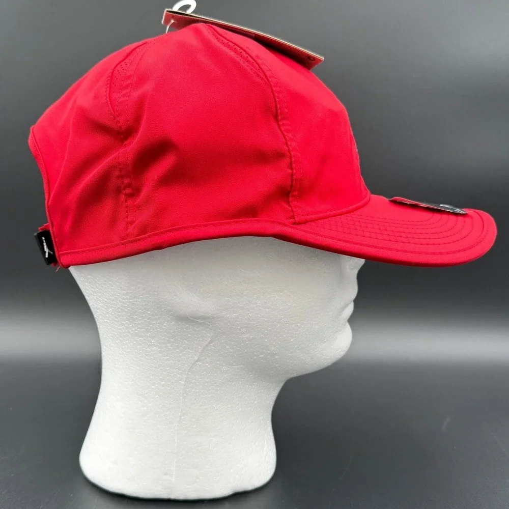 Nike‎ Jordan Dri-Fit Red Unstructured Curved Bill Cap Hat M/L Mens FN4675-687